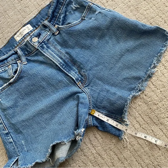 ABERCROMBIE curve love denim short - Picture 6 of 9